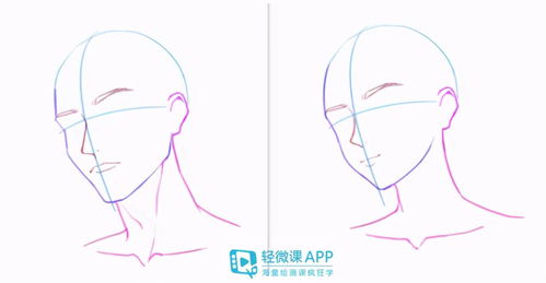 如何绘制男生漫画头像漫画男生的头像画法