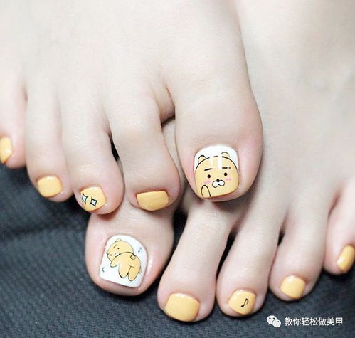 卡通美甲,很萌很可爱