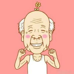 这张卡通头像有没有配套的老太太的