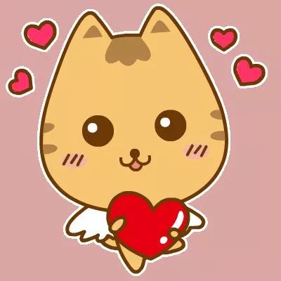 猫头像可爱卡通动画片