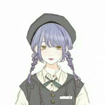 卡通少女头像萌图粉色可爱漫画女孩头像图片
