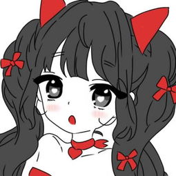 哥特女头黑红格调动漫头像00后都喜欢用的微丧哥特风女头