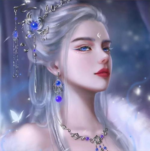 美女卡通头像唯美唯美