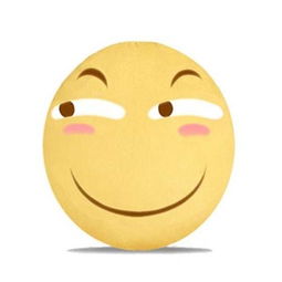 滑稽抱枕害怕脸贴吧表情抱枕斜眼笑恶搞靠枕动漫周边卡通