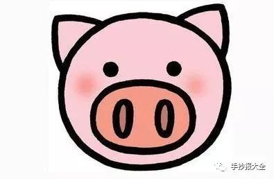 线条边框简笔画图片大全简笔画猪手抄报图片边框版式大全