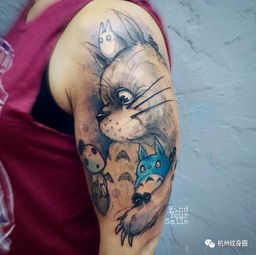 tattoo纹身素材宫崎骏动画系列