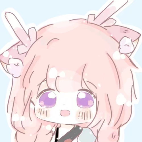 动漫女头粉色萝莉头像