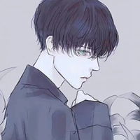 qq头像动漫男生黑白动漫黑白高冷男生qq头像