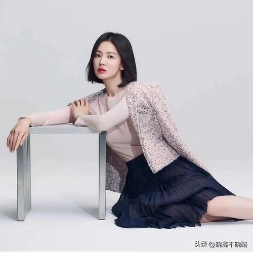 挂耳短发才是最适合340岁女人的发型,瞧宋慧乔这样有多美