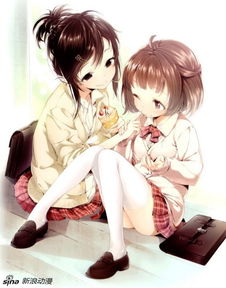 纯洁唯美心心相印百合cp少女同人图集