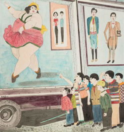 陪孙女画画,71岁老太太意外成国际艺术家,专家瞎画
