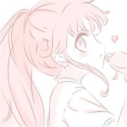 粉色系动漫女生头像,绝版粉色少女心萌萌的萝莉