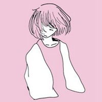 闺蜜头像手绘简约黑白微信头像图片大全