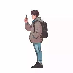 闺蜜头像手绘简约卡通动漫