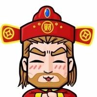 卡通财神头像图片财神爷