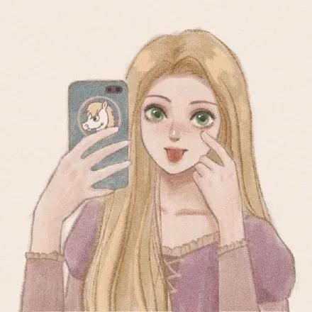 头像迪士尼的公主女生头像,叫上姐妹一起吖