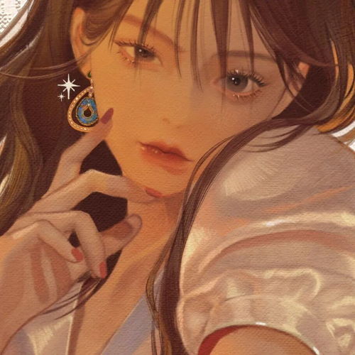 动漫头像女生森系ins仙气