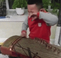 搞笑gif什么样的主人养什么样的狗