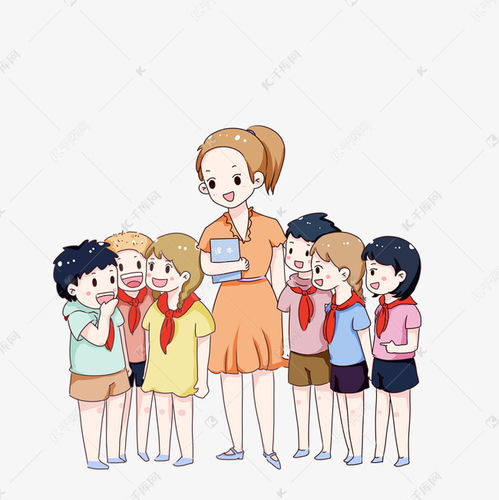 正在和学生聊天的老师免扣图素材图片免费下载千库网
