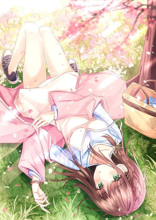 春风樱花少女丨二次元动漫人物超清壁纸特集分享二第77期