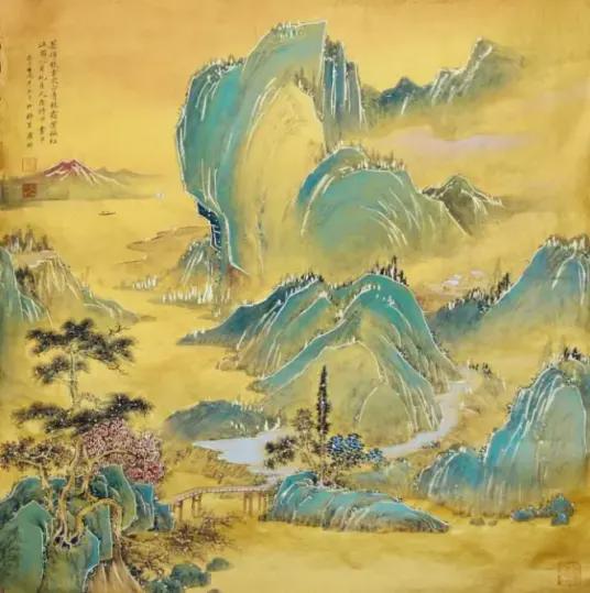 国画山水画的历史进程