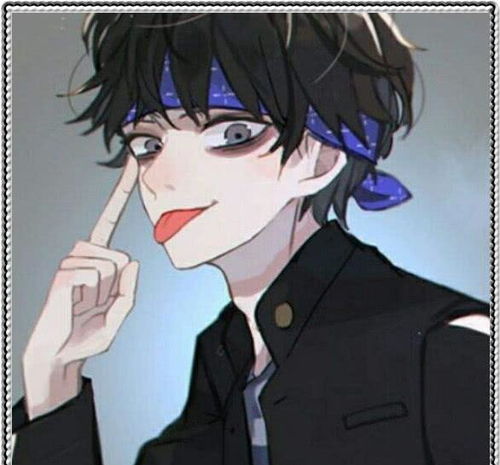 6张暗黑系动漫男生头像,黑暗是一时,以后多得是康庄大道