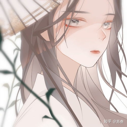有好看的古风漫画手绘女生头像吗