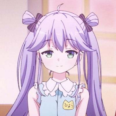 池乔紫色头发动漫人物角色头像.