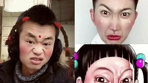 幽默自拍,这表情太秀了