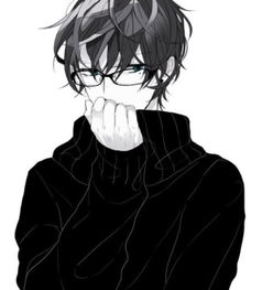谁有好的戴眼镜的动漫男头谢谢