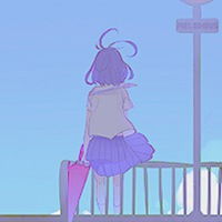 卡通头像女生背影微信头像图片大全