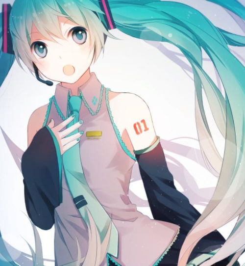 初音未来卡通头像动漫