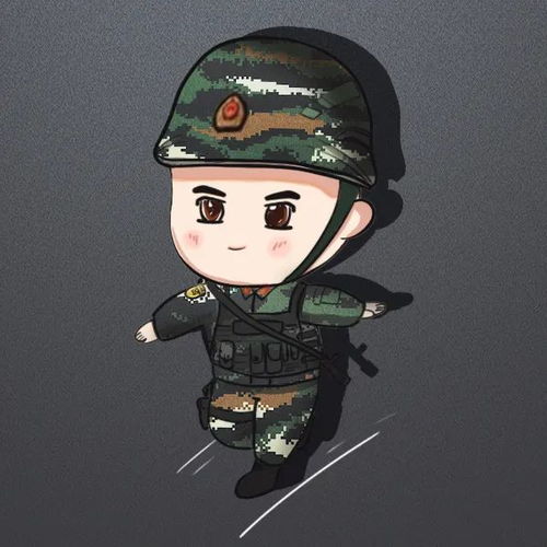 兵姐姐兵哥哥保家卫国头像