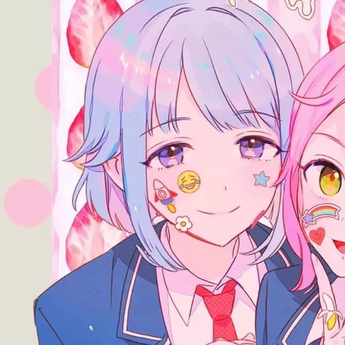 闺蜜头像超好看闺蜜姐妹头像百合头像