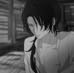 手绘风暗黑动漫男生头像你从未经历过孤独,又怎懂我的无助