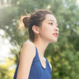 放低演技可爱18岁青春女生头像
