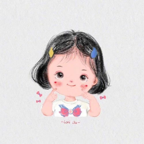 有没有好看的短发动漫女头像