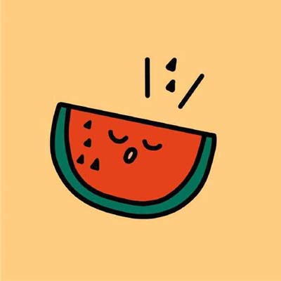抖音热门水果头像,可爱水果小图标头像