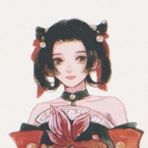 动漫头像女头闺蜜头像古风转自微博画师堆糖,美图壁纸兴趣社区