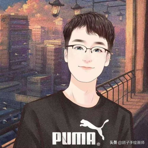 你的微信头像该换换了,减龄帅气幸运,三四十岁男人专属漫画