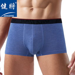 健将男内裤高档莫代尔柔软舒适纯色裤头内衣性感青年u凸设计