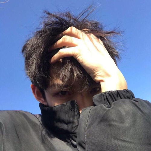 男生头像真人酷酷型男
