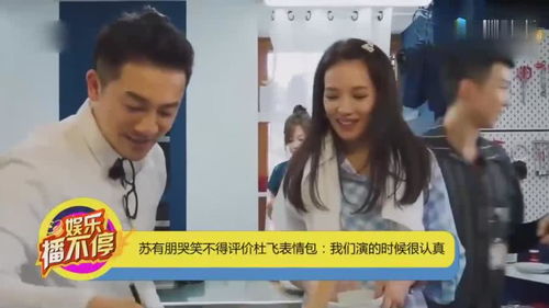 苏有朋哭笑不得评价杜飞表情包,我们演的时候很认真