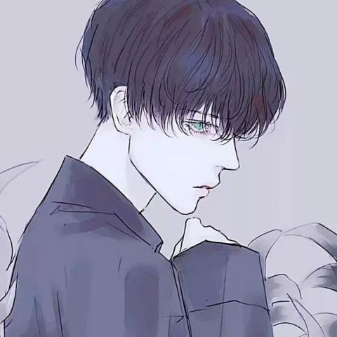 二次元头像男高冷帅气