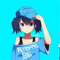 有没有蓝色的动漫女生头像