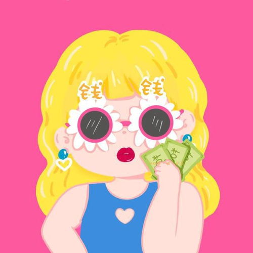 酷拽女生头像太喜欢了,墨镜一戴谁都不爱