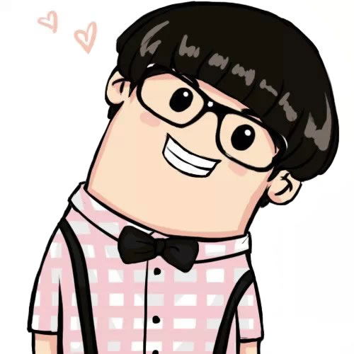戴眼镜的格子衫男孩儿