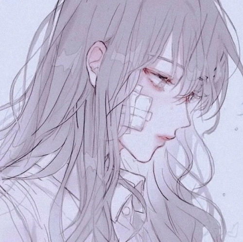 插画头像仙气小众高级手绘风头像