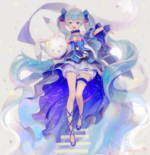 动漫少女梦幻壁纸初音未来2017雪