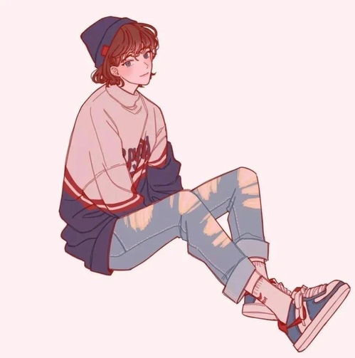 手绘卡通女生头像